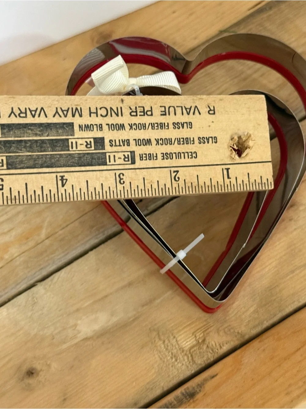 The Bake Shop 3-Piece Red Heart Cookie Cutter Set - NWT